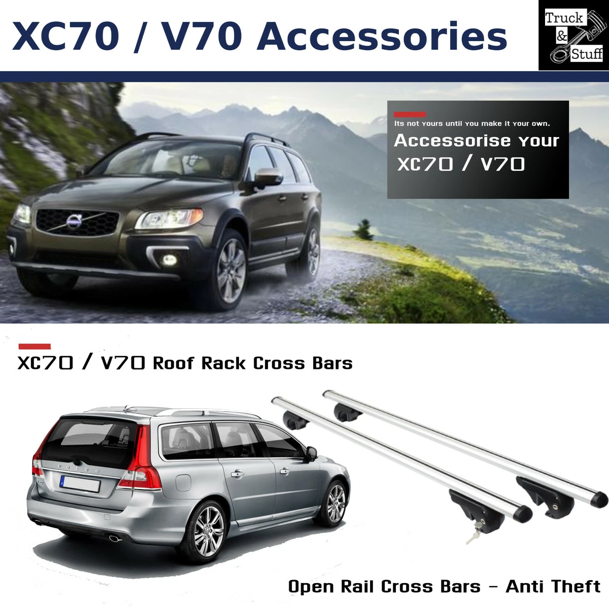 Volvo v70 roof sale rack
