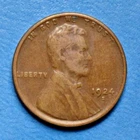 1924 S Lincoln Wheat Cent ~ VF VERY FINE ~ Bronze Penny 1c Coin