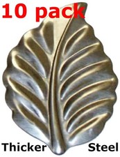 Metal Stampings Embossed Leaf Decorative Leaves Stamps STEEL .062" Thickness L26