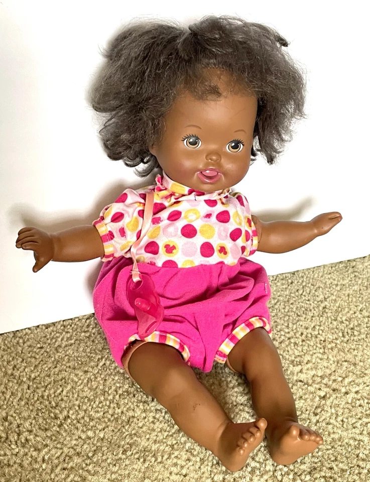 Mattel Little Mommy Laugh and Love Baby Doll Interactive  African American - Image 2 of 4