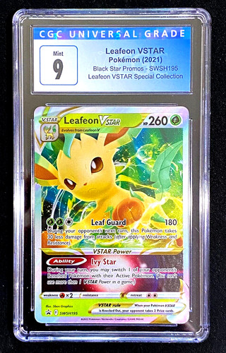 Leafeon VSTAR graded CGC 9 for sale on eBay