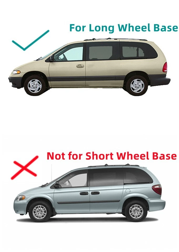 Vidro móvel para janela de quarto de motorista/lado esquerdo para 2008-2020 Dodge Grand Caravan - Imagem 4 de 4