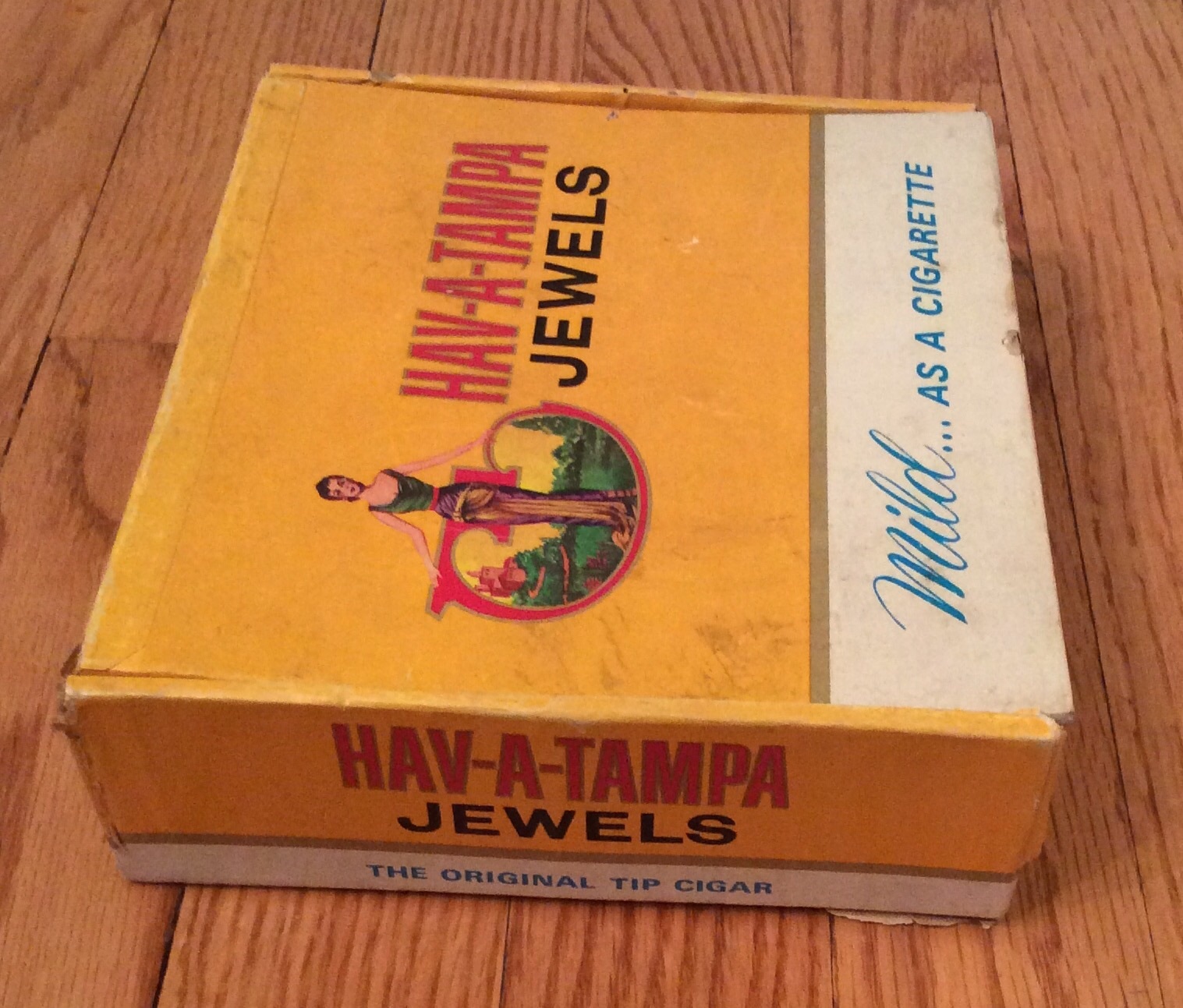 Vintage HavATampa Jewels Empty Cigar Box eBay