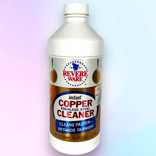 RevereWare Instant Copper Stainless Steel Liquid Cleaner 16 FL OZ *90% FULL*
