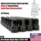 32 Factory Style Lug Nuts 14x1.5 For Ford Super Duty F-250 F-350 HCPZ-1012-B