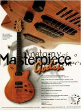 Pubblicità stampa vintage chitarra elettrica GODIN LGX 1997