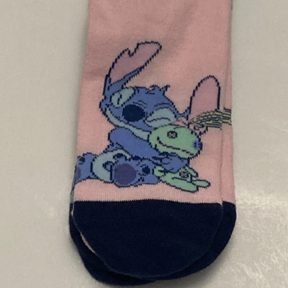 Conjunto de Calcetines Primark Stitch Disney EE. UU. 6-10 Azul Gris Rosa Nuevo Paquete de 3