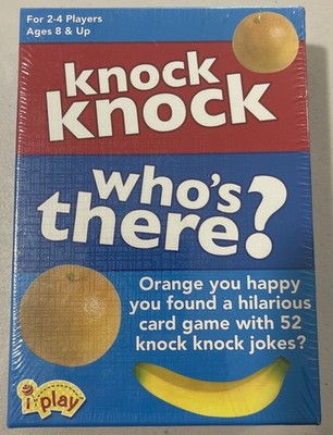 iplay knock knock jokes Card Game Sealed 2-4 Players 8+