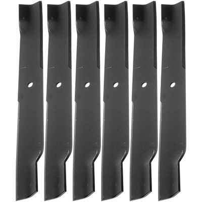6 OEM High Lift SPK Solid Blades Exmark Lazer Z AC XP XS w/ 72'' 103-1581-S