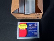 LOTTO 5 mini data cartridge - SONY 5122FB -  200MB - QIC wide -NUOVE - SIGILLATE