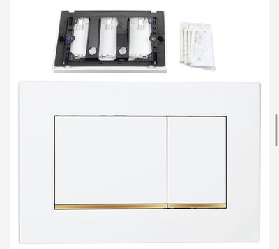 Dual Flush Actuator Plate Compatible with Geberit Sigma30-