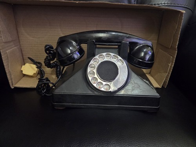 #ad #ad Rare Antique Vintage Northern Electric Rotary Telephone No. 1 Pyramid Desk Phone $65.00