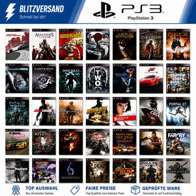 PlayStation 3 / PS3 Spiele Auswahl - BLITZVERSAND  