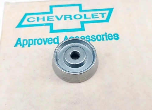 1963-1965 Corvette NOS GM Inner AM/FM + Wonderbar Radio Dummy Knob 1964 327 FI