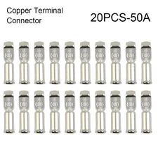 20x 50Amp Copper Terminals Connector For 50A FOR Anderson Style Contacts New