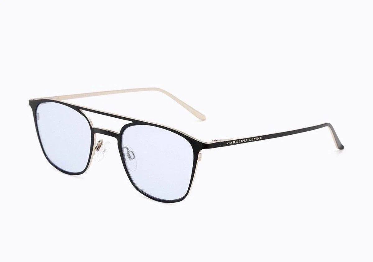 NWT Carolina Lemke Berlin collection, Tom Black sunglasses, unisex aviator style Women main image 2