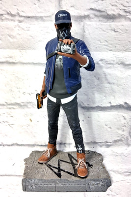Watch Dogs 2 San Francisco Edition Marcus 9.5'' Statue Figure Ubisoft