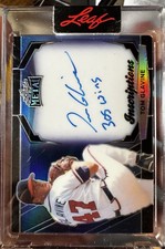 TOM GLAVINE 2024 LEAF METAL INSCRIPTION AUTOGRAPH RED AUTO #/100 BRAVES COUNTRY
