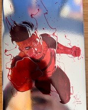 INVINCIBLE #1 FEDERICO MELE FOIL VIRGIN BTC Club LTC 750 W/COA In Hand 🔥