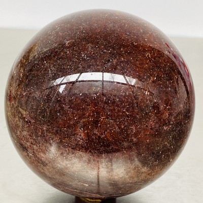 Natural strawberry Quartz Sphere Quartz Crystal Ball Reiki Healing 3800G