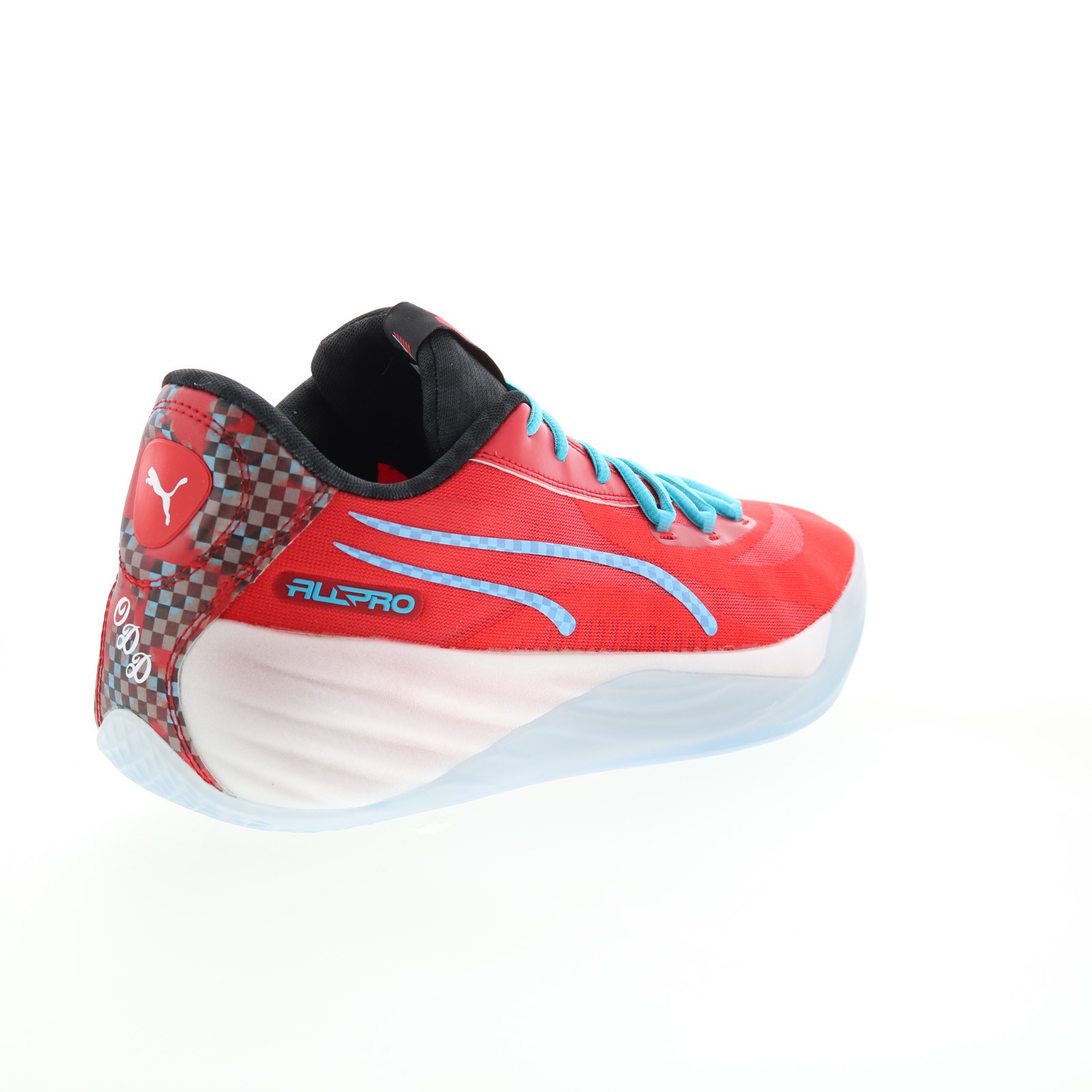 Puma All-Pro Nitro Scoot Henderson Mens Red Athletic Basketball Shoes