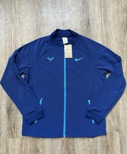 Nike Rafa Nadal Full Zip Tennis Jacket Blue Men  s Sz Large DV2885-492