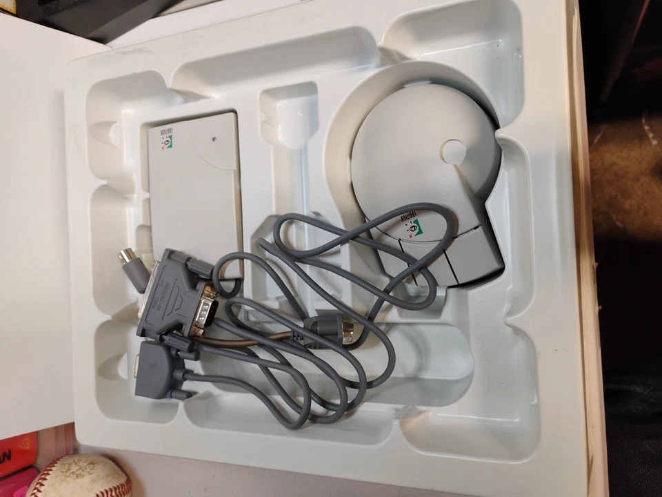 Logitech Mouseman UnSealed IBM PS/2 Right Hand Mouse 1990 Vintage Computer New - Image 2 of 3