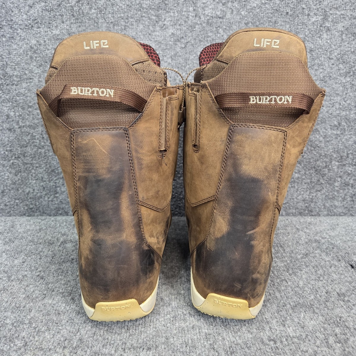 Burton x Red Wing Ion Leather Snowboard Boots Brown Size 12 MSRP