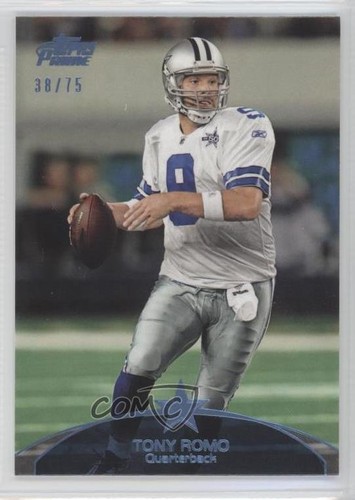 2011 Topps Prime Powder Blue /75 Tony Romo #140 | eBay