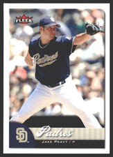 Jake Peavy #82 2007 Fleer San Diego Padres
