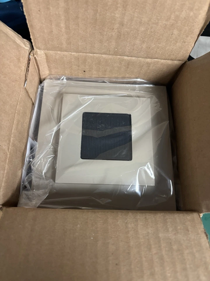 НОВЫЙ 4 «кв. Виниловая крышка со светодиодной подсветкой Cape May Halo Solar - хаки - Изображение 4 из 4