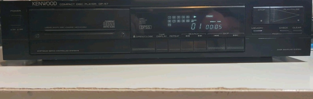 Kenwood DP-57 Compact Disc CD Player - Tested | eBay