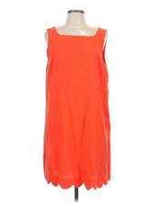 Kate Spade X Target Women Orange Casual Dress L