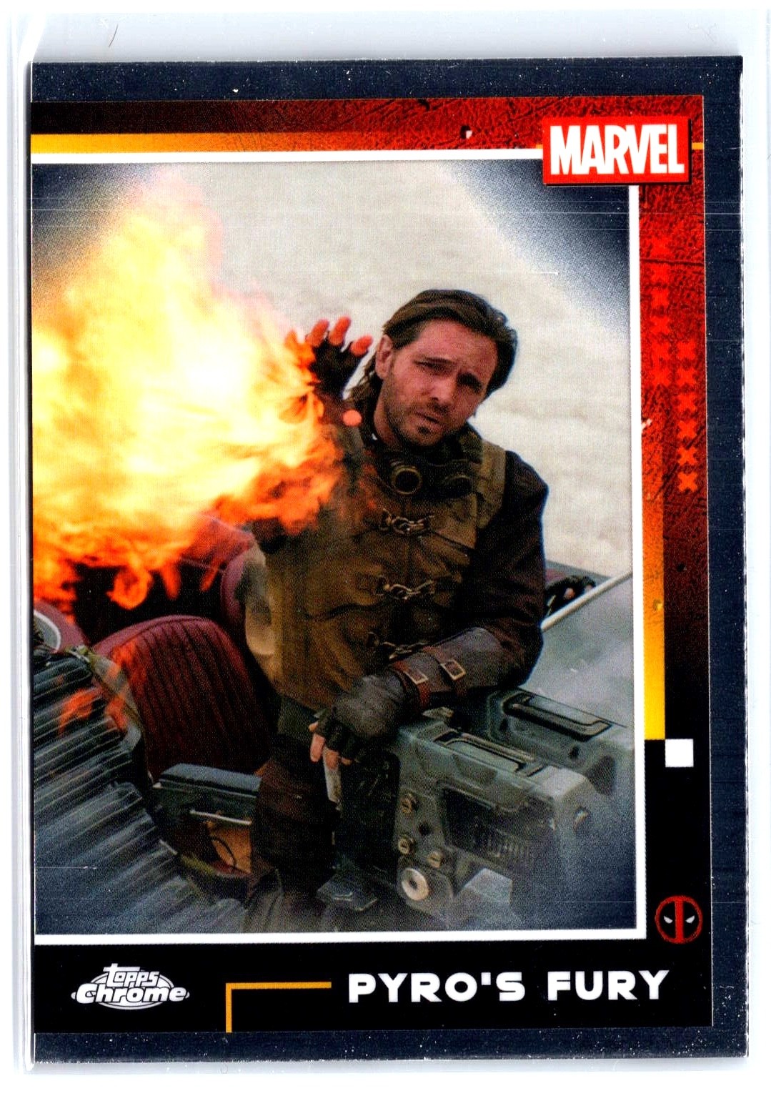 Pyro #68 2025 Marvel Topps Chrome Marvel Deadpool & Wolverine