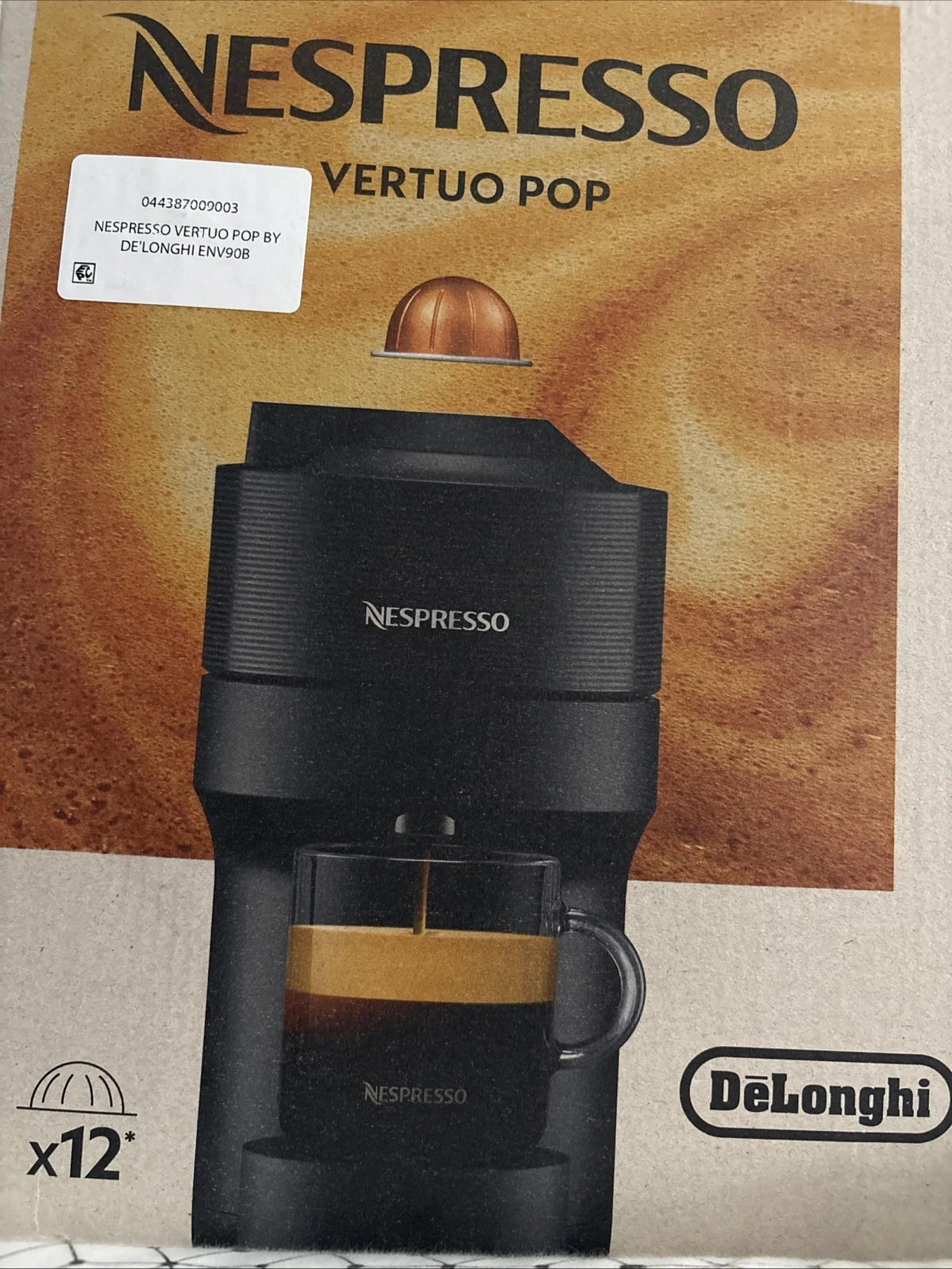 Nespresso Vertuo Pop Coffee Machine New In Box Compact Espresso Maker