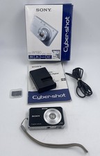 Sony Cyber-shot DSC-W190 Digital Camera 12.1MP Black 3x Optical Zoom Auto Focus
