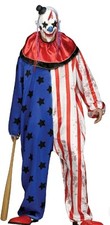 Fun World Evil Clown Adult Mens Costume One Size              B0837