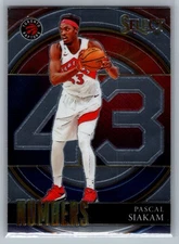 Pascal Siakam 2021-22 Panini Select Select Numbers #14 Toronto Raptors
