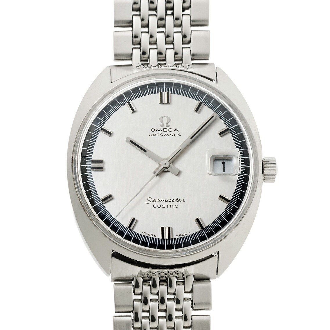 Vintage Omega Seamaster Cosmic Date 1960s Ref 166.026 Watch image 2