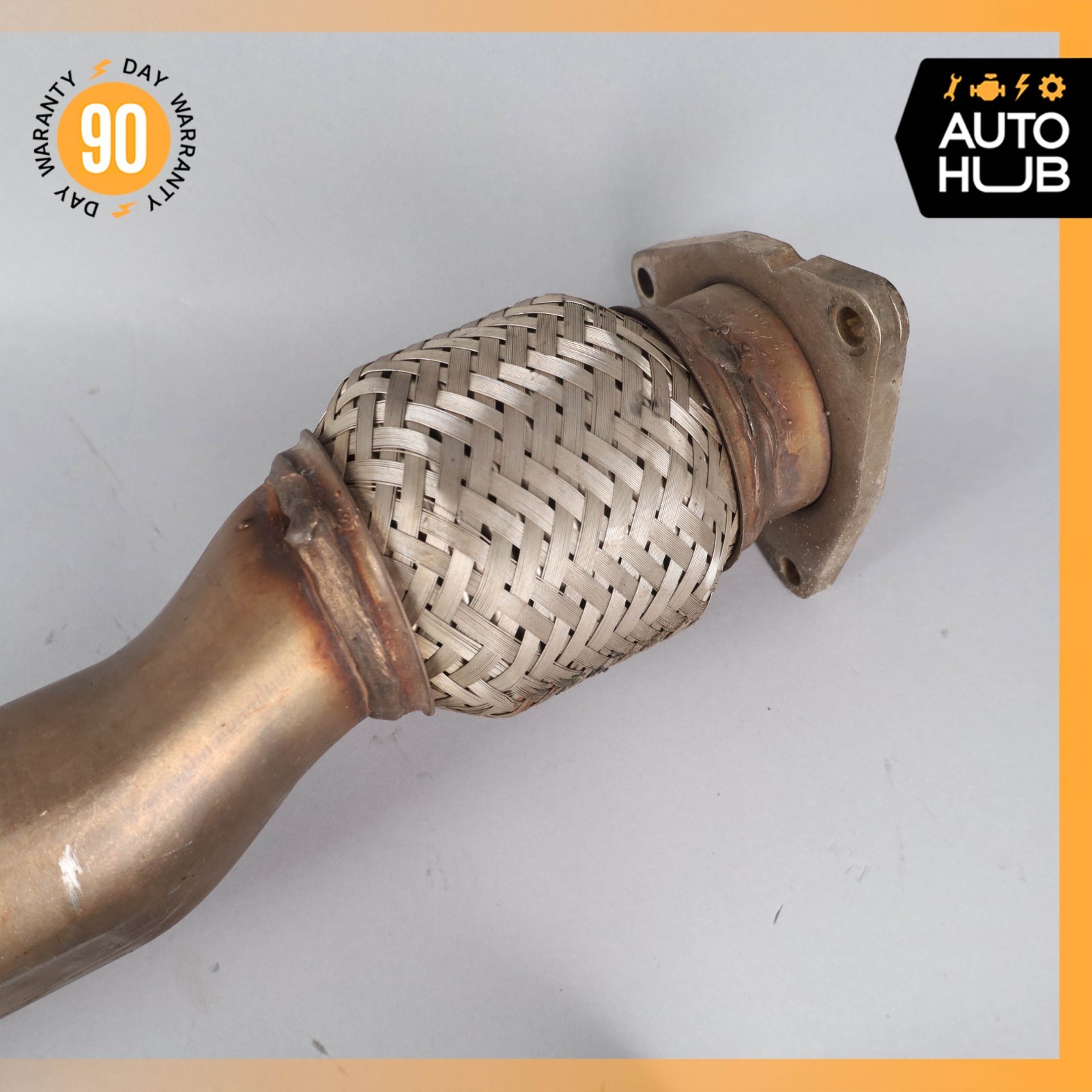 Bentley Continental Flying Spur GT 6.0L Exhaust Downpipe Set 3W0254300A OEM 39k