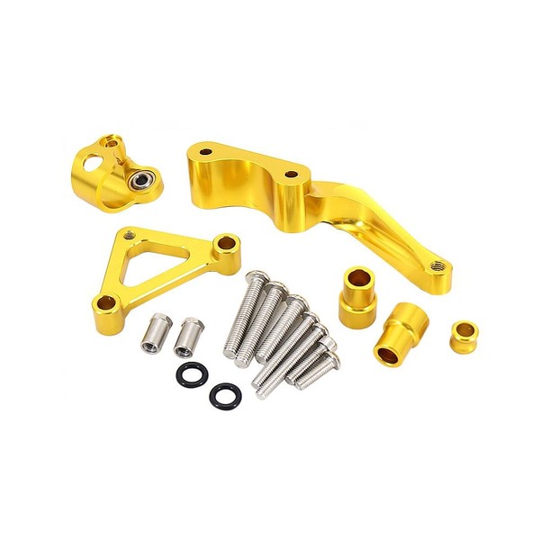 Neu Eurowagens Motorrad LenkungsdäMpfer Stabilisator Halter Gold 7701120030N-image
