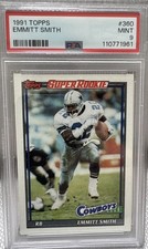 1991 Topps - Emmitt Smith #360 Rookie card