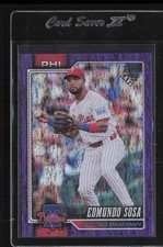 2026 Topps #289 Edmundo Sosa Purple Holo Foil #/250