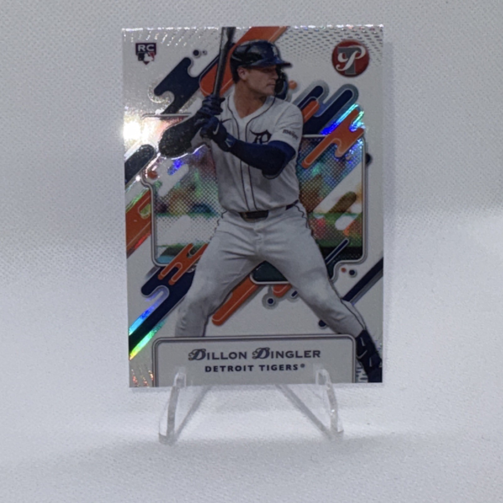 Topps Finest Dillon Dingler Rookie Refractor Detroit Tigers 2025 #294 Card