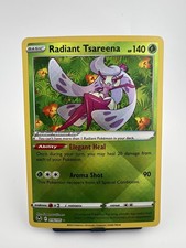 Pokémon TCG Radiant Tsareena Silver Tempest 016/195 Holo Radiant Rare NM