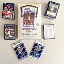 Georgetown Hoyas 1990 Collegiate Collection Trading Cards You Choose