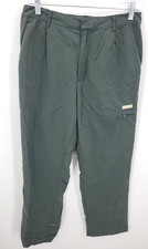 Royal Robbins Pants Womens 10 Green Nylon Outdoor Hiking Casual Travel Hiking