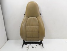 00 Porsche Boxster S 986 1316 Seat Cushion Backrest Tan Left