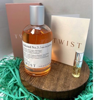 Twist Addicted No. 3 Eau de Parfum 100ml 3.4oz Fragrance Inspired by Black Opium