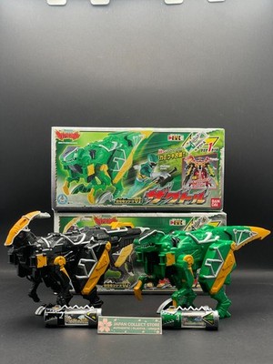 Power Rangers Dino Charge - Para Zord und Raptor Zord mit 2 Dino Ladegeräten